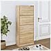 Scarpiera Rovere Sonoma 63x24x147 Cm In Legno Multistrato - Foto miniatura 1