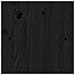 Cuccia Per Cani Nera 55,5x45,5x28cm In Legno Massello Di Pino - Foto miniatura 4