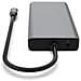 A04-TC DK46 replicatore di porte e docking station per laptop Cablato USB 3.2 Gen 1 (3.1 Gen 1) Type-C Grigio - Foto miniatura 2
