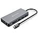 A04-TC DK46 replicatore di porte e docking station per laptop Cablato USB 3.2 Gen 1 (3.1 Gen 1) Type-C Grigio - Foto miniatura 1