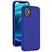 Cover Per Iphone 12/12 Pro Rigida In Silicone Soft Touch, Blu - Foto miniatura 2