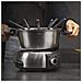 Fonduta Fun Gourmetfondue Per 8 Persone 1000W Colore AcciaioIinossidabile - Foto miniatura 9