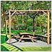 Pergola In Legno Di Pino Autoclavato 300x300xh240 Cm Lasa - Foto miniatura 2