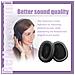 Cuscinetti Auricolari Per B&o Beoplay H95 1 Paio Black - Foto miniatura 2