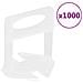 Clip Di Livellamento Per Piastrelle 1000 Pz 1 Mm - Foto miniatura 1