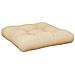Cuscino Per Pallet Beige 50x50x12 Cm In Tessuto - Foto miniatura 2