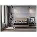 Letto Sunny 170x210 Rete E Contenitore Tortora - Foto miniatura 4