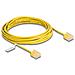 Cavo di rete RJ45 Cat. 6 UTP Ultra Slim 5 m giallo con connettori corti - Foto miniatura 1