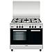 Cucina AR965VI a Libera Installazione a Gas 5 fuochiLarghezza 90 cm Forno Multifunzione Capacità 64 Litri Ventilato Colore Inox - Foto miniatura 1