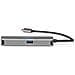 Hub Usb-c 4-in-1 A Rj45 Femmina / Usb-a / Usb-c Femmina / Hdmi 4k 5gbps 0,2m, Nero - Foto miniatura 2
