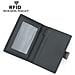 Portafoglio Per Passaporto Rfid In Vera Pelle - Portafoglio Da Viaggio Sicuro - Foto miniatura 3
