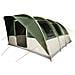 Tenda Familiare a Tunnel per 7 Persone Verde Impermeabile - Foto miniatura 4