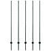 Pali 5 pcs Canale U Verde 160 cm Acciaio - Foto miniatura 1