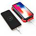 ALTPB10WIRLSOLAR batteria portatile 10000 mAh Carica wireless Nero, Rosso - Foto miniatura 5