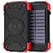 ALTPB10WIRLSOLAR batteria portatile 10000 mAh Carica wireless Nero, Rosso - Foto miniatura 1