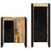 Set di mobili per il bagno 2 pcs Legno di mango massello - Foto miniatura 7