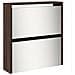 Scarpiera con Specchio a 5 Livelli Rovere Marrone 63x17x169,5cm - Foto miniatura 7