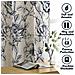 Set Di 2 Tende A Occhielli Con Stampa Effetto Lino - Semi-oscuranti, Design Moderno Xxl - Foto miniatura 4