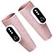 Set Di 2 Massaggiatori Wireless Per Gambe - Compressione Ad Aria, Calore, Regolabile, Ricaricabile Pink - Foto miniatura 2