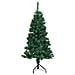 Albero di Natale Artificiale Angolare con 150 LED Verde 150 cm - Foto miniatura 5