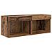 Unità per TV a Muro 5 pcs Rovere Nero 60 x 30 x 30 cm - Foto miniatura 8