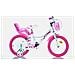 Sch Roses 16'' - Bicicletta Per Bambine (5-7 Anni), Ruote 16'', Telaio Acciao, Con Accessori - Colore Bianco - Foto miniatura 1