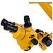 Mikroscopio Trinoculare Neptune Pro Msnp-t-wdms3-o - Zoom 7-45x | Sistema Ottico Greenough | Lavoro Di Precisione - Foto miniatura 3