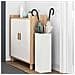 Supporto per Ombrellone Bianco 15.5 x 15.5 x 49 cm Metallo - Foto miniatura 3