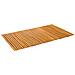 Tappeto da bagno Marrone 100 x 60 cm Legno di Acacia Massello - Foto miniatura 1