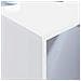Scrivania a parete Bianco 60 x 45 x 30 cm Legno multistrato - Foto miniatura 4
