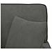 Chaise Longe con Gonna 3 pcs Grigio scuro Tessuto in Cords - Foto miniatura 9