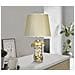 Lampada Da Comodino Glam Man In Ceramica Dorata Con Base Torso Maschile - Foto miniatura 5