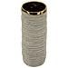 Vaso Lima Open Alto In Ceramica Grigia Con Dettagli Oro - Foto miniatura 2