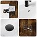 Mobile bagno con rubinetto Rovere Fumo 42 x 40 x 74,5 cm - Foto miniatura 8