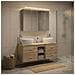 Set di mobili per il bagno 4 pcs Rovere Sonoma - Foto miniatura 2
