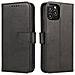 Custodia Magnetica Elegante Con Flap E Funzione Supporto Per Oneplus Nord N20 5g Nera - Foto miniatura 1