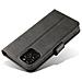 Custodia Magnetica Elegante Con Flap E Funzione Supporto Per Oneplus Nord N20 5g Nera - Foto miniatura 5