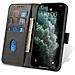 Custodia Magnetica Elegante Con Flap E Funzione Supporto Per Oneplus Nord N20 5g Nera - Foto miniatura 6