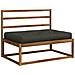 Cuscino per Pallet VIANEN 100% Poliestere Antracite - Foto miniatura 2