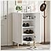 Mobile per scarpe ARNHEM 59,5 x 39,5 x 90 cm Bianco - Foto miniatura 2