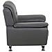 Poltrona In Pelle Sintetica Grigia Leira - Foto miniatura 26