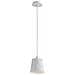 Sospensione Bianco Opaco Paralume Forato Pizzo Lampadario Moderno E14 I-cluny-s14 - Foto miniatura 1