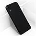 Cover Silicone Iphone Xr Semi-rigida Opaca Finitura Soft Touch Nero - Foto miniatura 6