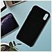 Cover Silicone Iphone Xr Semi-rigida Opaca Finitura Soft Touch Nero - Foto miniatura 8