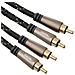 122292 1.5m 2 x RCA 2 x RCA Nero cavo audio - Foto miniatura 1