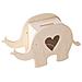 Salvadanaio Elefante In Legno Da Personalizzare - Foto miniatura 1