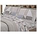 Completo Lenzuola Flanella Linea Supereuropa 100% Cotone Disegno Atene 7879 Singolo Beige - Foto miniatura 1