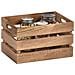 Scatola Portaoggetti Vintage, In Legno, 35x25x20 Cm, - Foto miniatura 1
