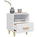 Comodino Bianco 40x35x47 Cm - Foto miniatura 2