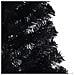 Albero di Natale Artificiale a Metà con Base Nero 180 cm PVC - Foto miniatura 3